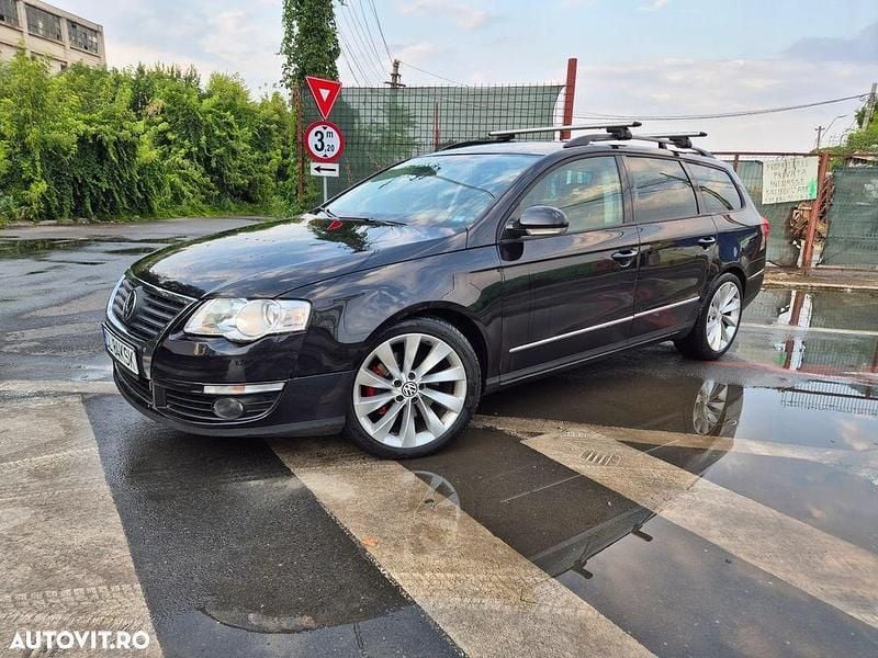 Negru Utilizat 2009 VW Passat Highline Break | 4.000 EUR (Preț OK) - Imagine 1/4