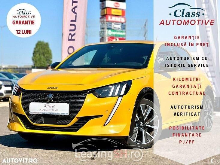 Galbeuriu Utilizat 2022 Peugeot 208 Hatchback | 16.990 EUR - Imagine 1/4