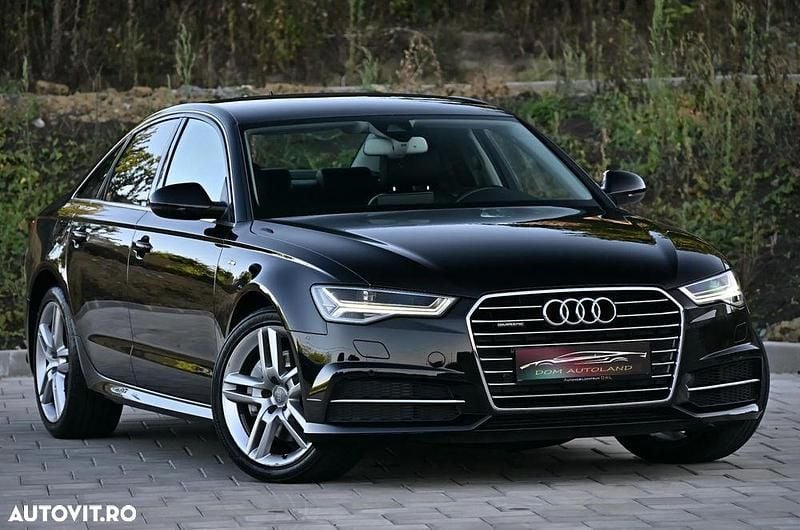 Negru Utilizat 2016 Audi A6 Break | 17.999 EUR (Preț OK) - Imagine 1/4