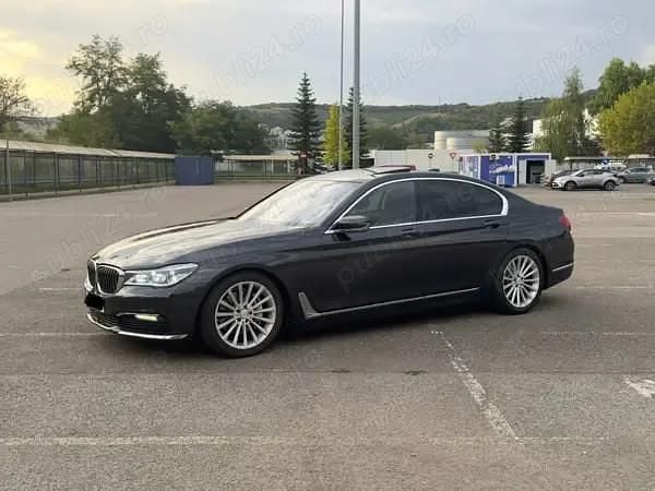 Gri Utilizat 2016 BMW 740 Berlinǎ | 22.000 EUR (Preț bun) - Imagine 1/4