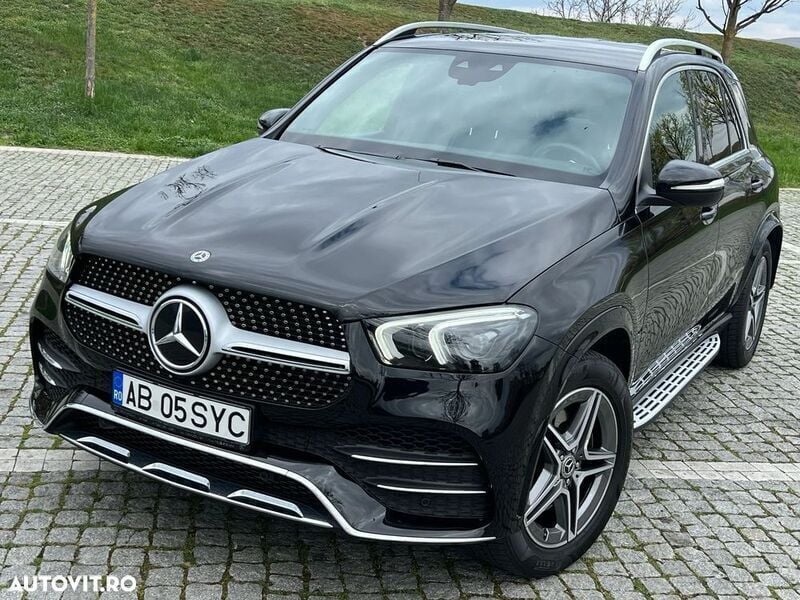 Negru Utilizat 2020 Mercedes GLE300 SUV | 55.999 EUR (Preț OK) - Imagine 1/4