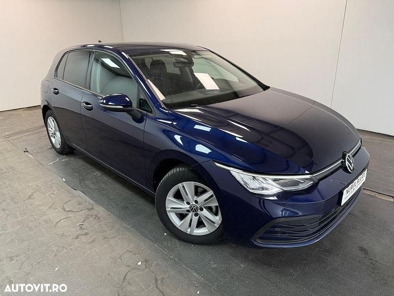 Culoarealbastru Utilizat 2022 VW Golf VIII Life Hatchback | 17.606 EUR (Preț OK) - Imagine 1/4