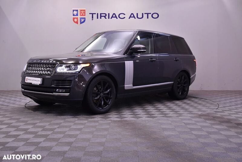 Negru Utilizat 2013 Land Rover Range Rover SUV | 19.000 EUR (Preț bun) - Imagine 1/4
