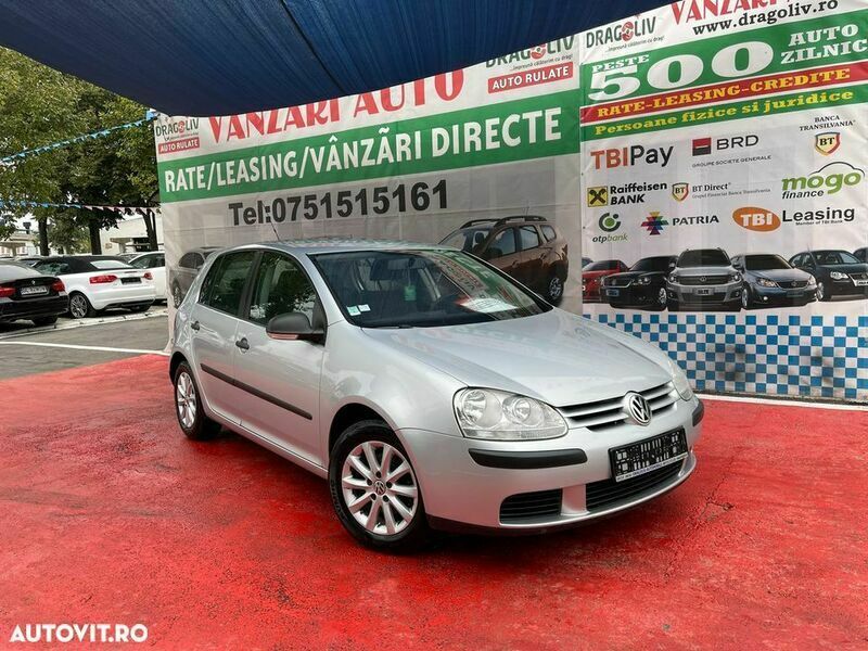 Argintiu Utilizat 2008 VW Golf VI Hatchback | 3.699 EUR (Preț OK) - Imagine 1/4