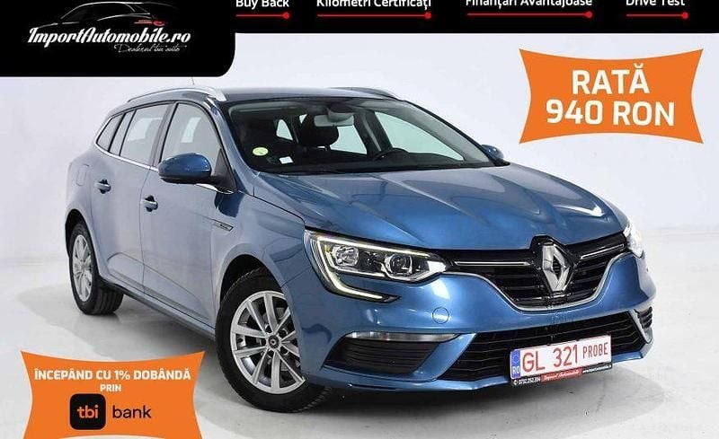Second-hand Renault Mégane GrandTour 130 CP (95 kW) 2018 Albastru Break