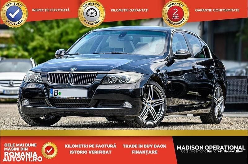 Negru Utilizat 2007 BMW 320 Berlinǎ | 4.950 EUR (Preț OK) - Imagine 1/4