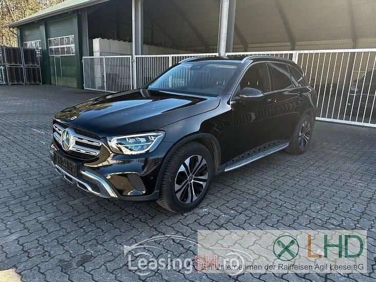 Negru Utilizat 2022 Mercedes GLC200 SUV | 44.625 EUR (Puțin scump) - Imagine 1/4