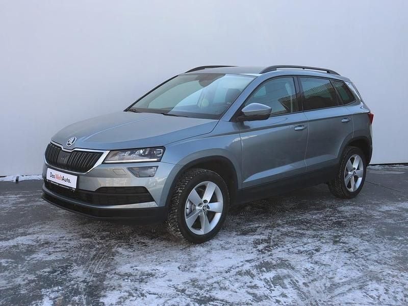 Gri mediu normal Second-hand 2021 Skoda Karoq Ambition SUV | 19.990 EUR (Preț OK) - Imagine 1/4