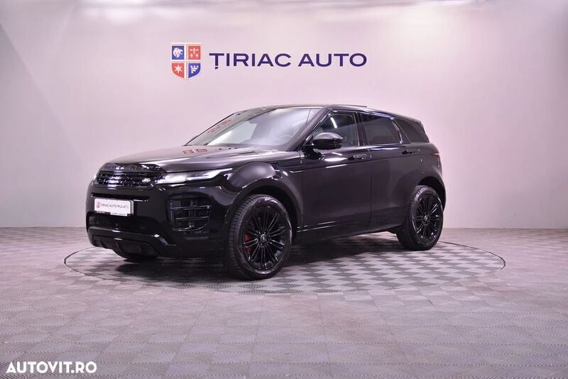 Negru Utilizat 2024 Land Rover Range Rover evoque SUV | 57.700 EUR - Imagine 1/4