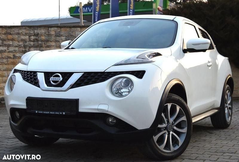 Alb Utilizat 2015 Nissan Juke SUV | 6.199 EUR (Preț bun) - Imagine 1/4