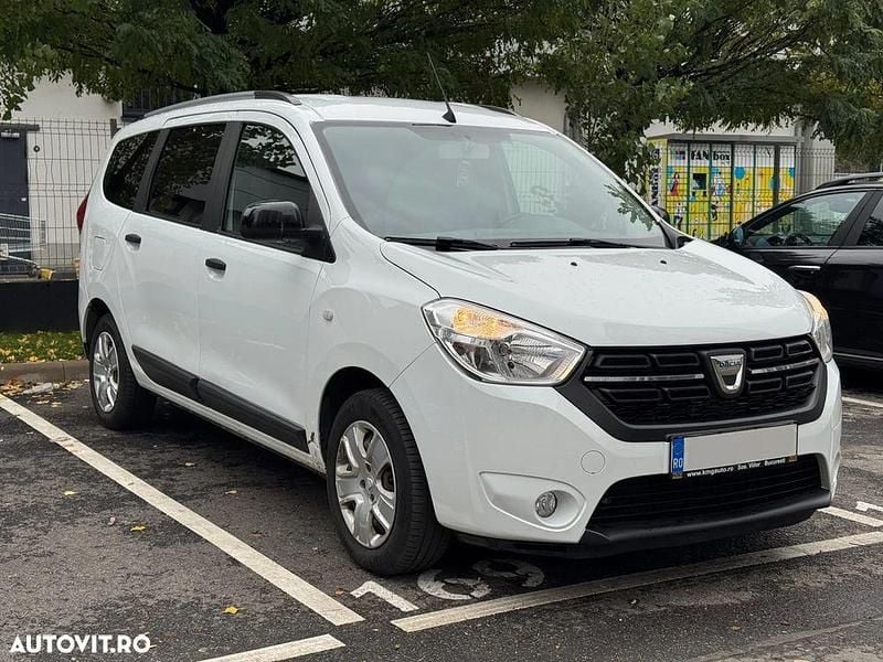 Culoarealb Utilizat 2021 Dacia Lodgy Lauréate Monovolum | 9.400 EUR (Preț OK) - Imagine 1/4