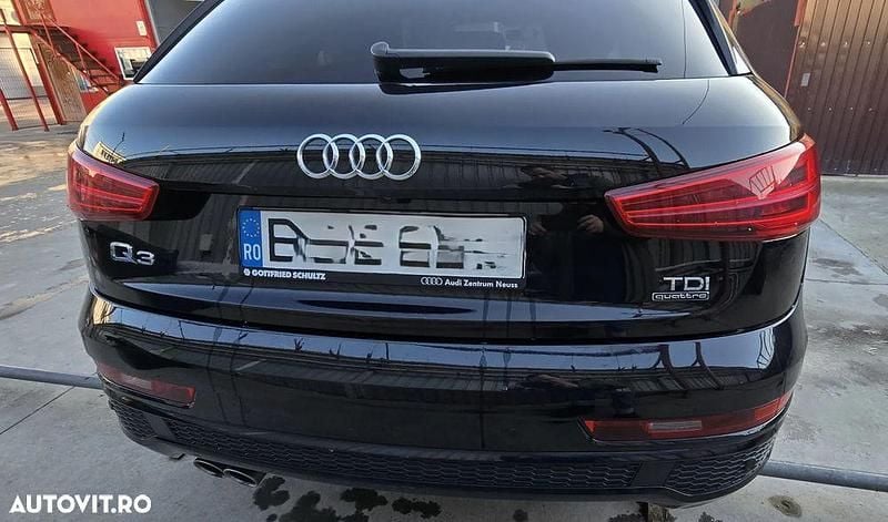 Second-hand Audi Q3 S-Line 150 CP (110 kW) 2016 Culoarenegru SUV