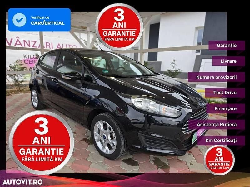 Culoarenegru Utilizat 2014 Ford Fiesta Trend Hatchback | 5.899 EUR (Scump) - Imagine 1/4