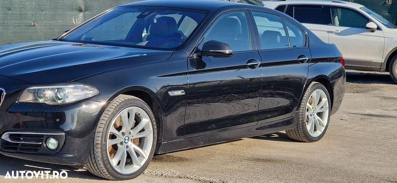 Negru Utilizat 2014 BMW 535 Luxury Line Berlinǎ | 13.990 EUR (Puțin scump) - Imagine 1/4