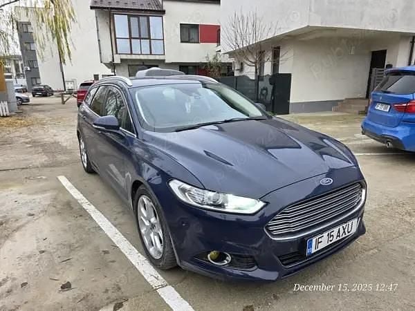 Second-hand Ford Mondeo 150 CP (110 kW) 2016 Albastru Hatchback