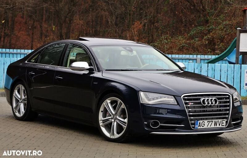 Albastru Utilizat 2013 Audi S8 Berlinǎ | 45.000 EUR - Imagine 1/4