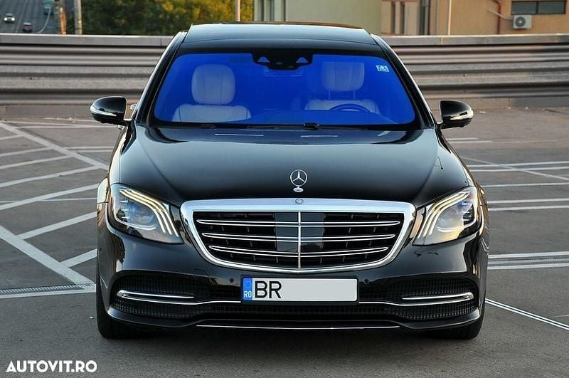Culoarenegru Utilizat 2018 Mercedes S350 Berlinǎ | 37.900 EUR (Super Preț) - Imagine 1/4