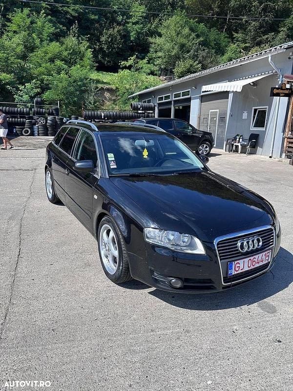 Culoarenegru Utilizat 2008 Audi A4 S-Line Break | 3.250 EUR (Super Preț) - Imagine 1/4