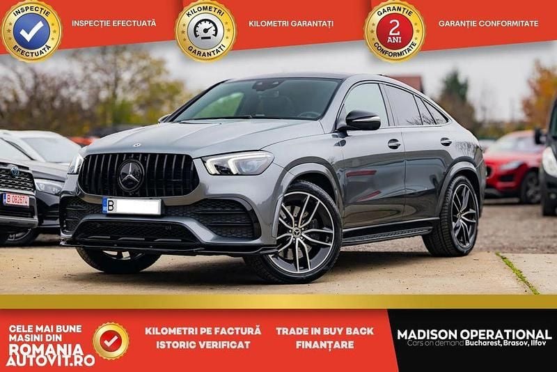 Culoaregri Utilizat 2020 Mercedes GLE400 AMG line Coupe | 60.499 EUR (Preț bun) - Imagine 1/4