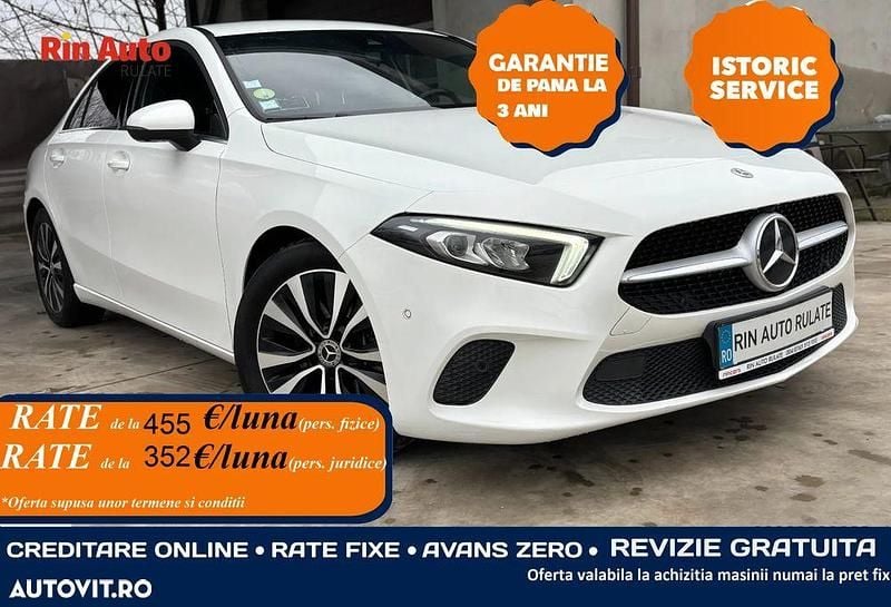 Culoarealb Utilizat 2021 Mercedes A200 Berlinǎ | 20.490 EUR (Super Preț) - Imagine 1/4