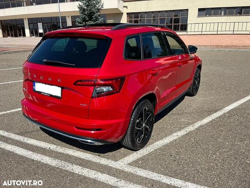 Second-hand Skoda Karoq 190 CP (139 kW) 2020 Culoarerosu SUV