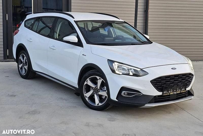 Culoarealb Utilizat 2020 Ford Focus Active Break | 9.490 EUR (Preț bun) - Imagine 1/4