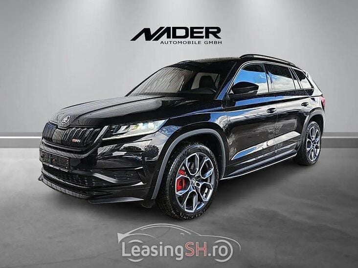 Negru Utilizat 2020 Skoda Kodiaq RS SUV | 47.749 EUR - Imagine 1/4