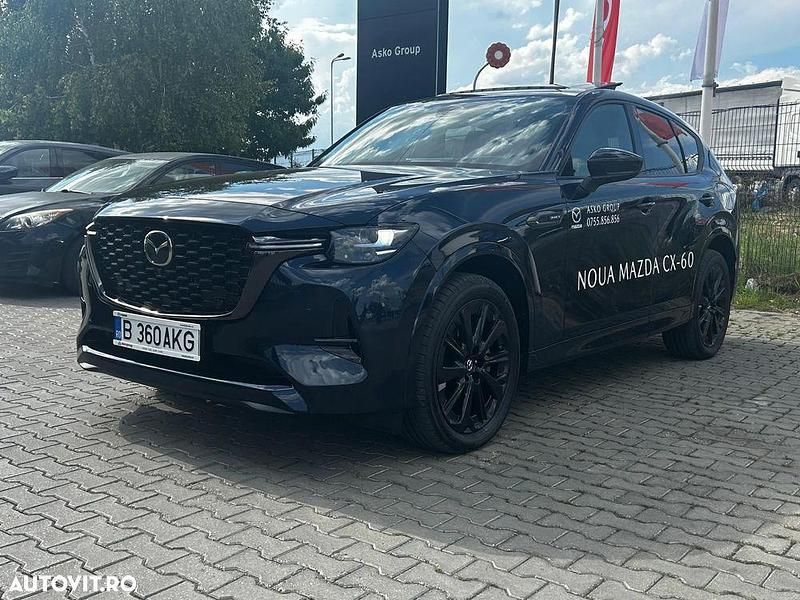 Albastru Utilizat 2025 Mazda CX-60 SUV | 52.500 EUR - Imagine 1/4