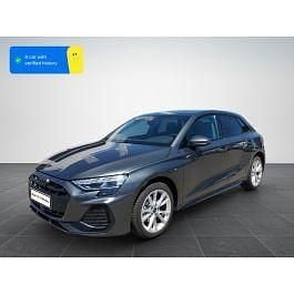 Gri Utilizat 2024 Audi A3 Sportback S-Line Hatchback | 33.450 EUR - Imagine 1/1