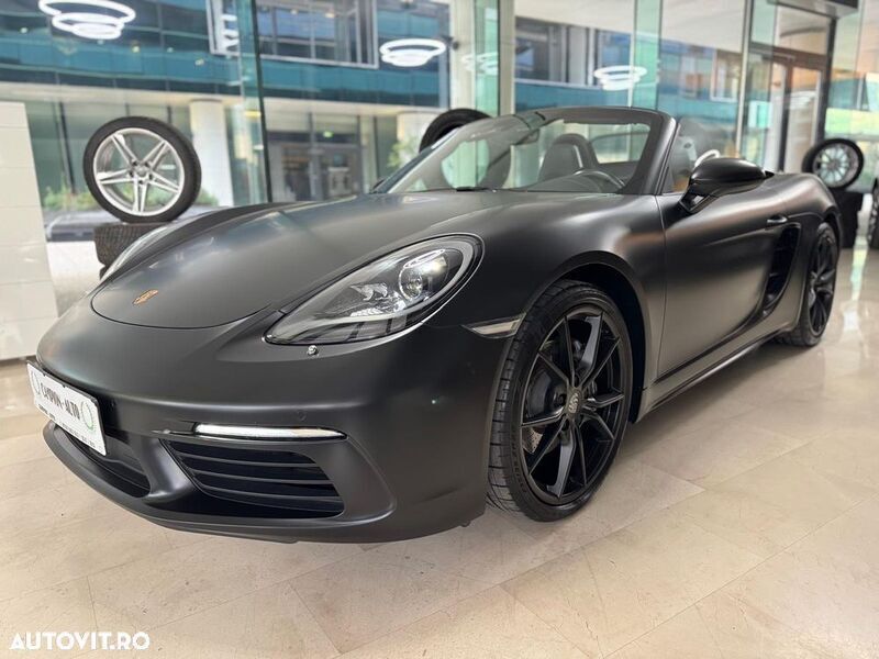 Negru Utilizat 2020 Porsche 718 Boxster Edition Cabrio | 61.999 EUR - Imagine 1/4