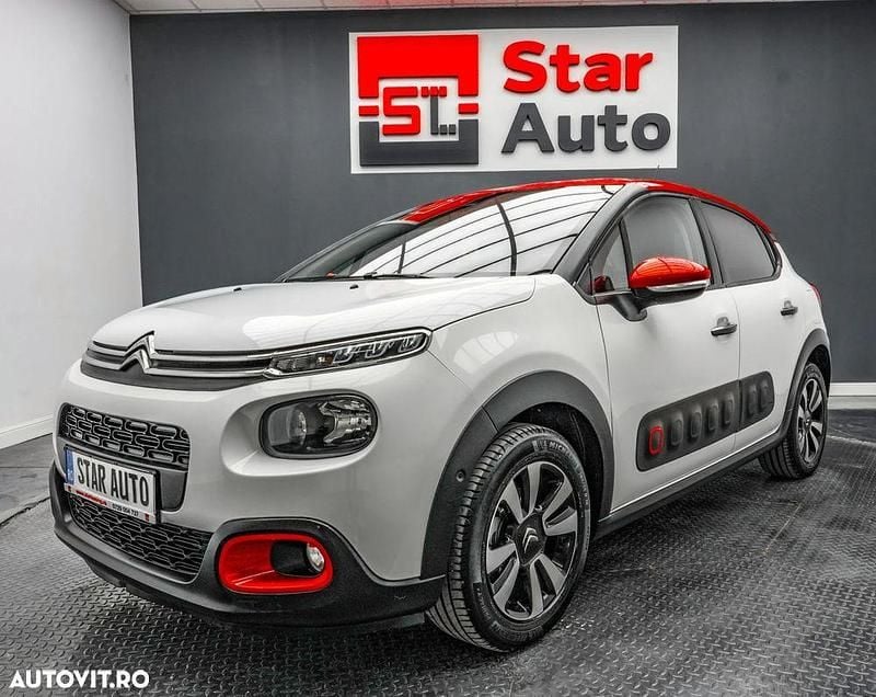 Culoarealb Utilizat 2018 Citroën C3 Feel Hatchback | 7.990 EUR (Preț OK) - Imagine 1/4