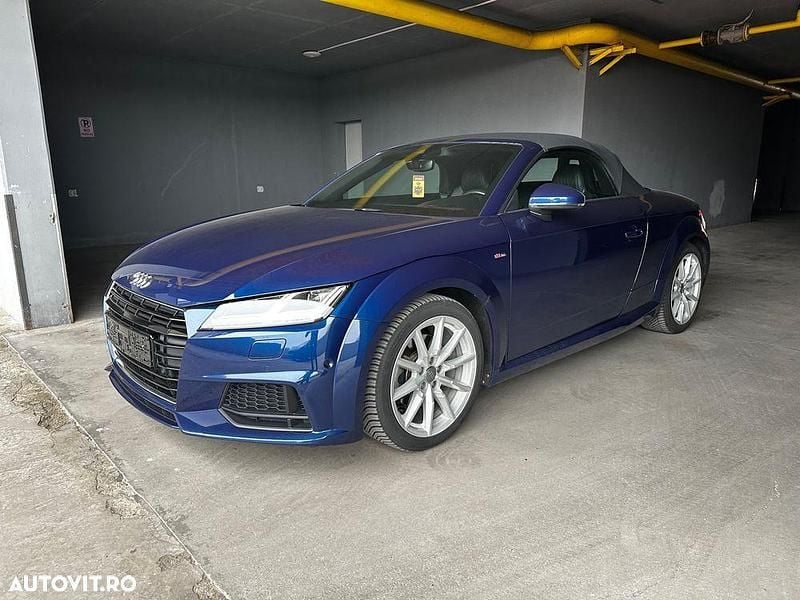 Second-hand Audi TT Design 180 CP (132 kW) 2018 Culoarealbastru Cabrio