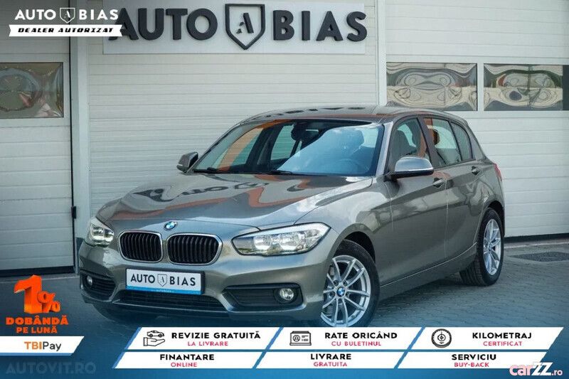 Gri Utilizat 2017 BMW 118 Executive Hatchback | 13.950 EUR - Imagine 1/4