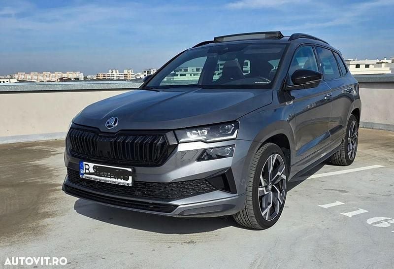 Culoaregri Second-hand 2023 Skoda Karoq SportLine SUV | 33.999 EUR (Scump) - Imagine 1/4