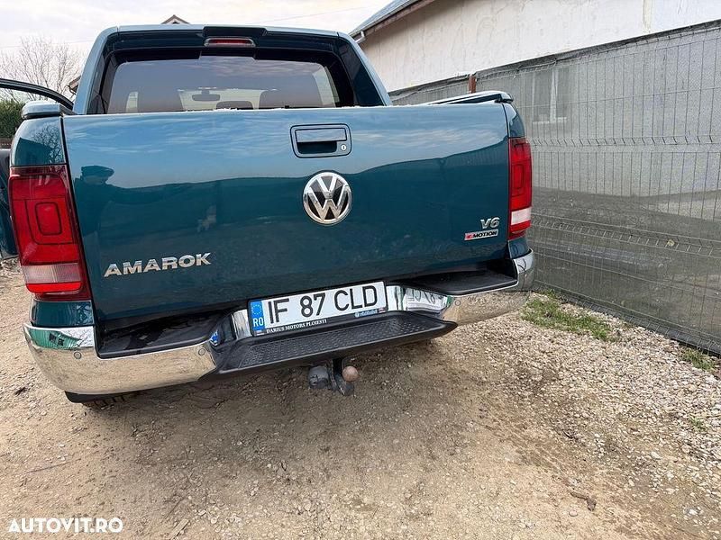 Second-hand VW Amarok Aventura 258 CP (189 kW) 2020 Culoareverde Pickup