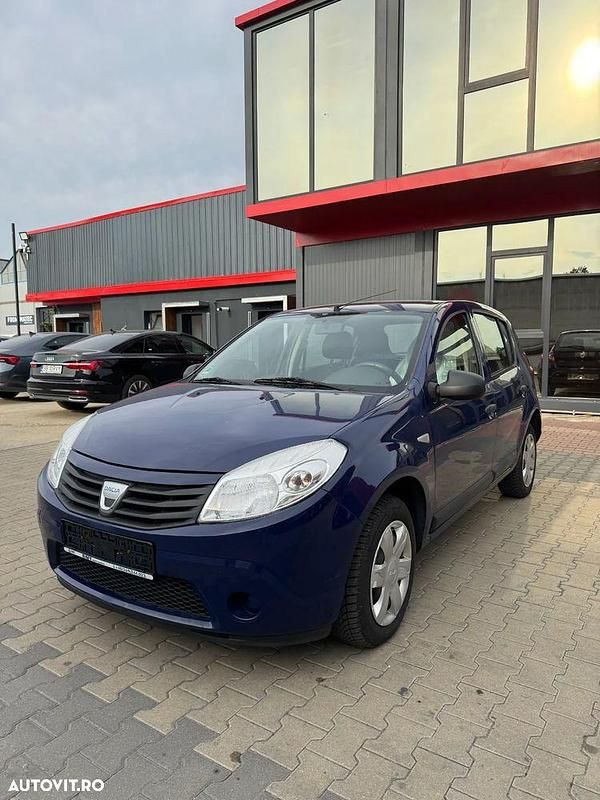 Culoarealbastru Utilizat 2009 Dacia Sandero Ambiance Hatchback | 2.050 EUR (Preț OK) - Imagine 1/4