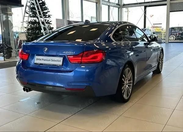 Second-hand BMW 420 190 CP (139 kW) 2018 Albastru Coupe