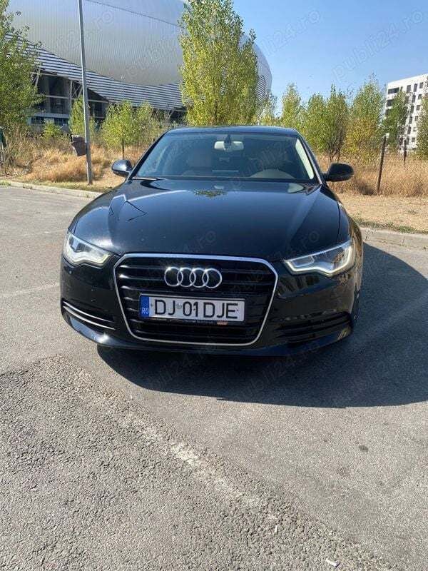 Negru Utilizat 2012 Audi A6 Berlinǎ | 12.000 EUR (Puțin scump) - Imagine 1/4