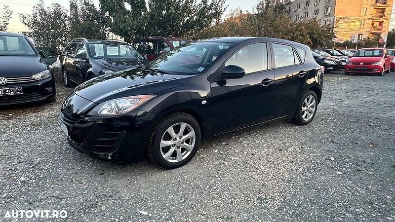 Negru Utilizat 2009 Mazda 3 Active Hatchback | 4.250 EUR (Puțin scump) - Imagine 1/4
