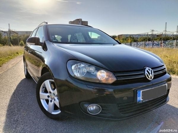Negru Utilizat 2012 VW Golf VI Hatchback | 5.400 EUR (Preț OK) - Imagine 1/4