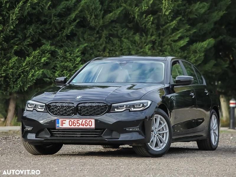 Culoarenegru Utilizat 2020 BMW 330e Sport Line Berlinǎ | 24.926 EUR (Puțin scump) - Imagine 1/4