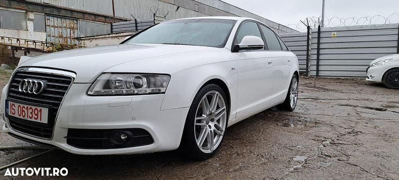 Culoarealb Utilizat 2009 Audi A6 S-Line Berlinǎ | 6.800 EUR (Preț bun) - Imagine 1/4