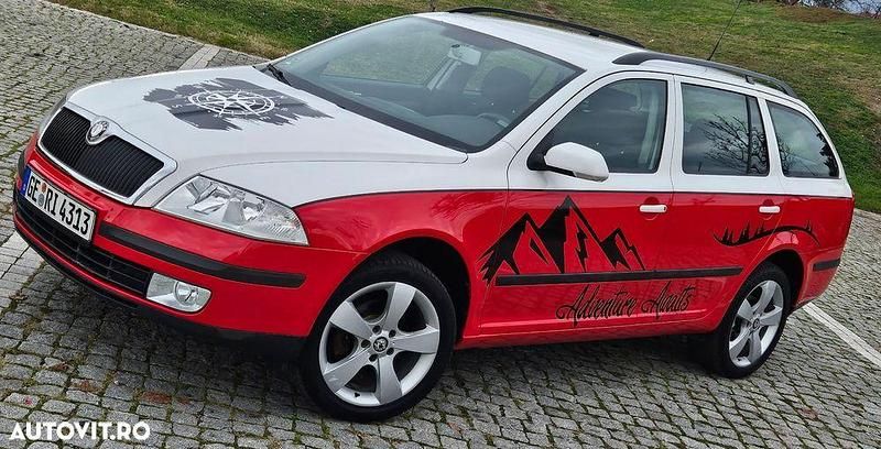 Culoarealb Utilizat 2009 Skoda Octavia Ambiente Break | 4.350 EUR (Preț OK) - Imagine 1/4