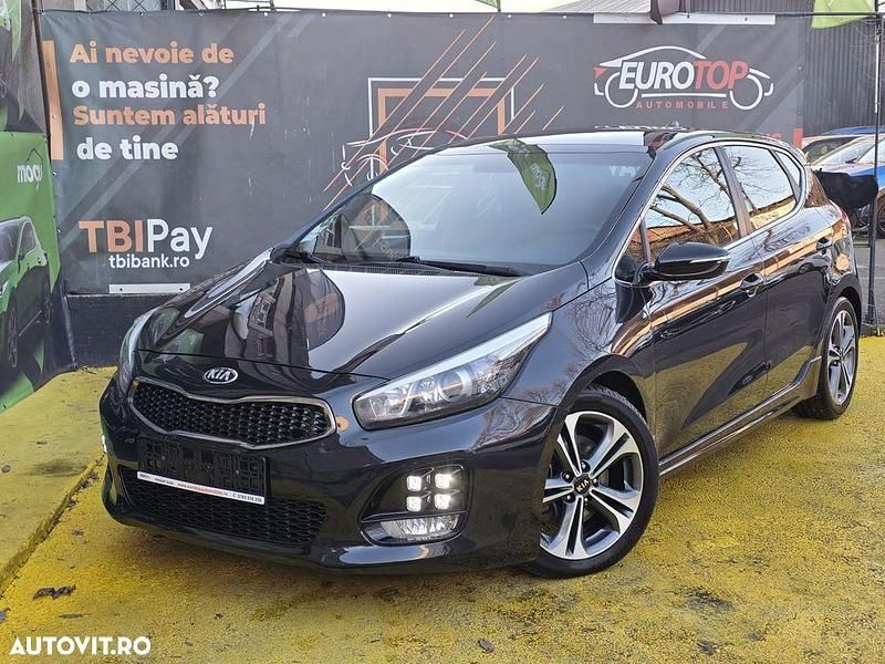 Second-hand Kia Ceed GT GT-Line 136 CP (100 kW) 2017 Culoarenegru Hatchback