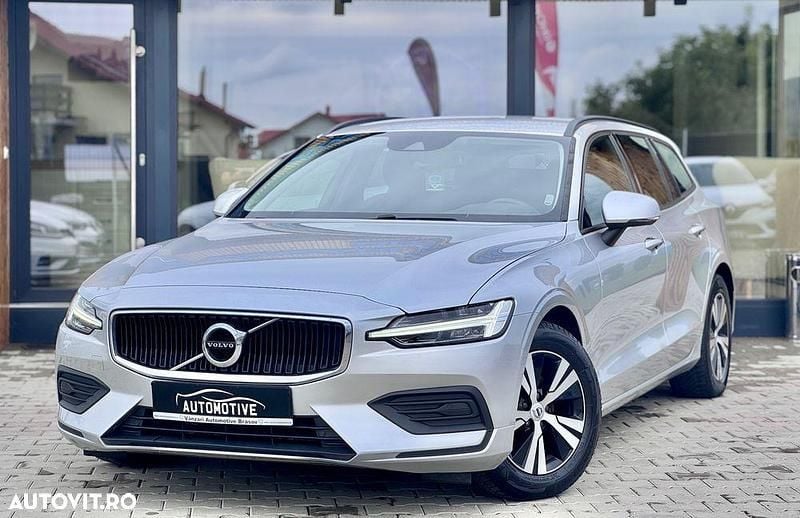 Argint Utilizat 2021 Volvo V60 Momentum Break | 14.550 EUR (Preț OK) - Imagine 1/4