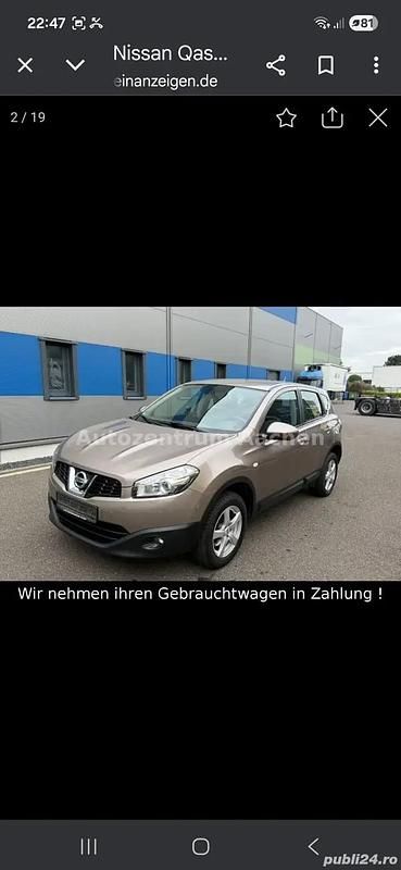 Second-hand 2012 Nissan Qashqai SUV | 5.900 EUR (Preț bun) - Imagine 1/4