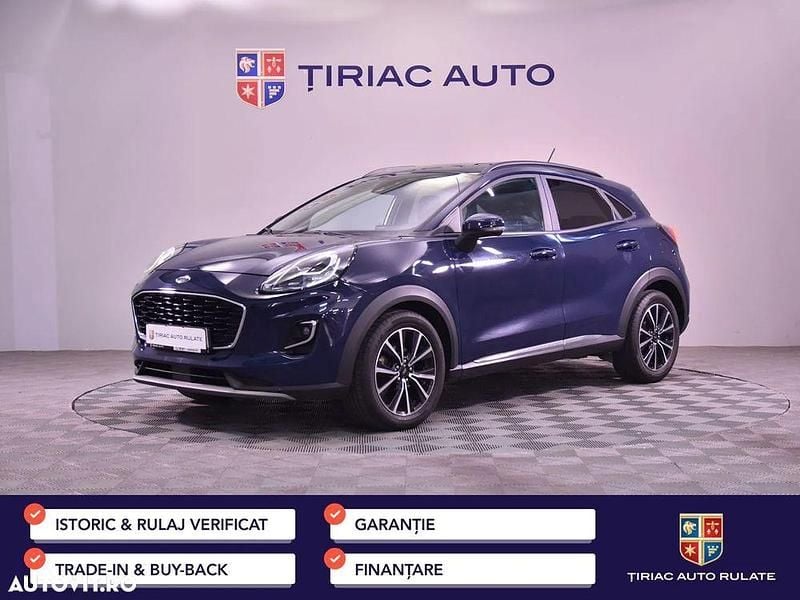 Culoarealbastru Utilizat 2021 Ford Puma SUV | 12.400 EUR (Preț OK) - Imagine 1/4
