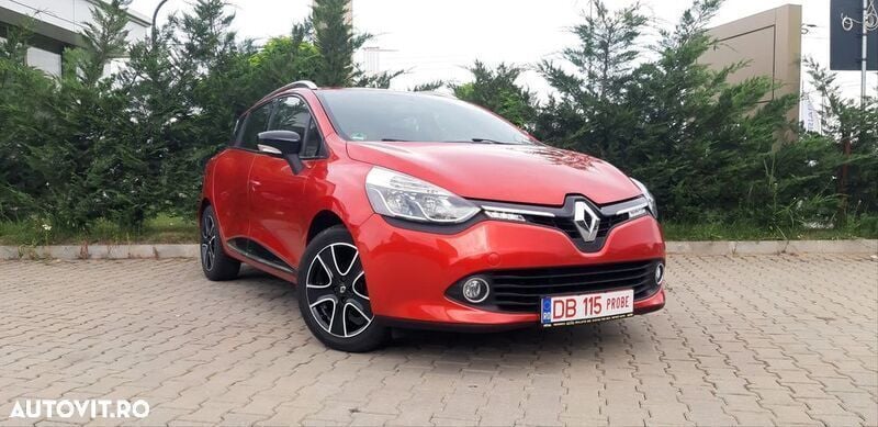 Portocaliu Utilizat 2015 Renault Clio GrandTour Intens Break | 5.499 EUR (Preț OK) - Imagine 1/4