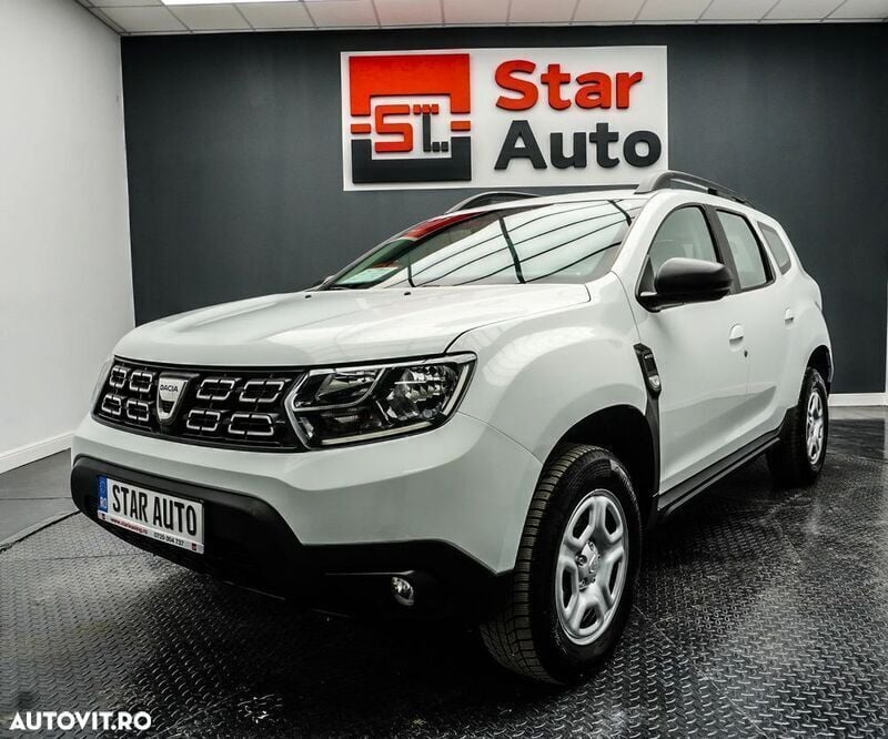 Alb Utilizat 2021 Dacia Duster Essentiel SUV | 12.790 EUR (Preț OK) - Imagine 1/4
