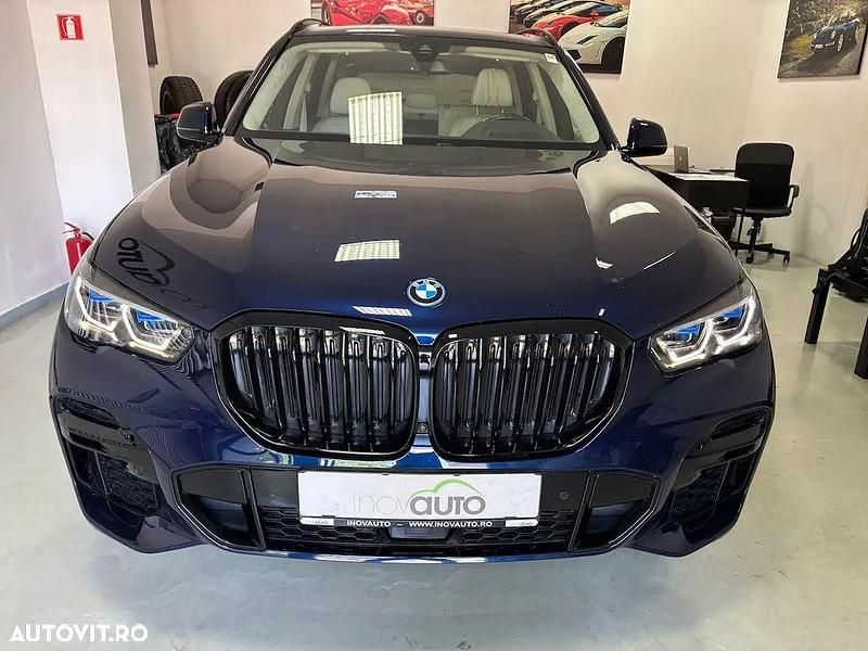 Second-hand BMW X5 Comfort Edition 394 CP (289 kW) 2022 Albastru SUV